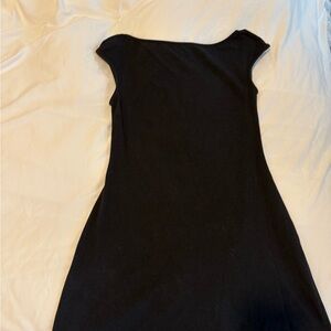 Reformation Classic Black Mini Dress